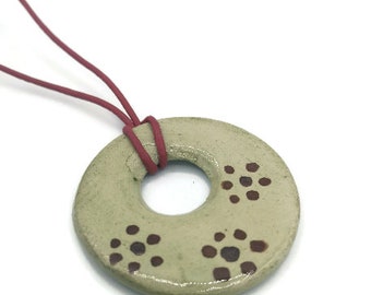 Handmade Clay Charms, 6cm Large Pendant Necklace Supplies