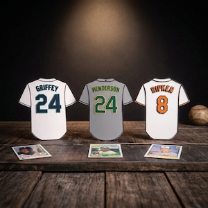 1990's Iconic All Star Baseball Jersey Ornament | Professional MLB legendary players