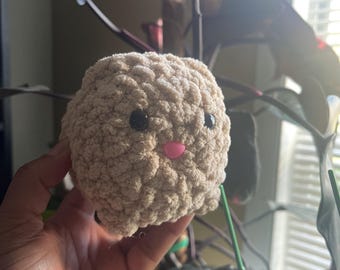 Handmade Crochet Plush Mini Loaf Cat