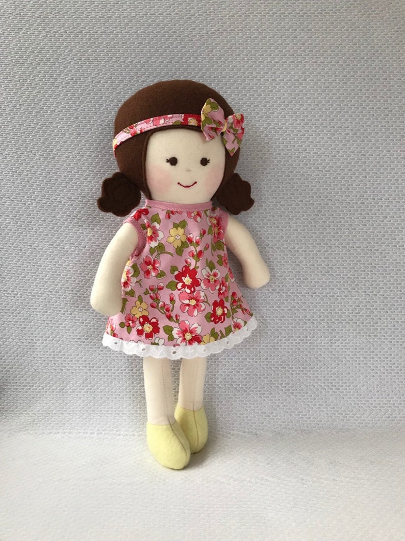 handmade fabric doll