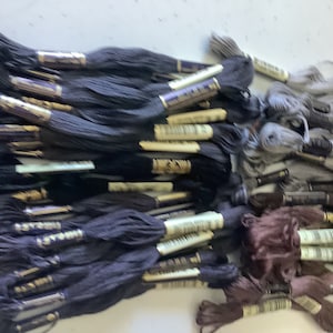50 skeins embroidery floss