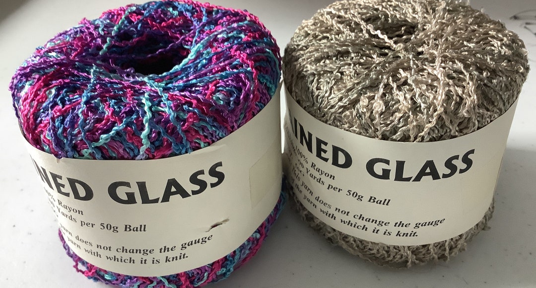 3 Balls Ironstone Yarns Stained Glass Etsy