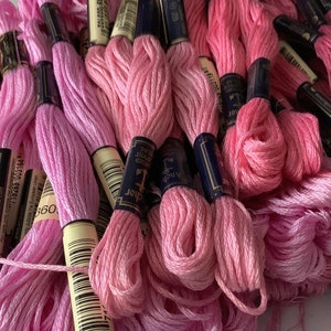 50 skeins embroidery floss