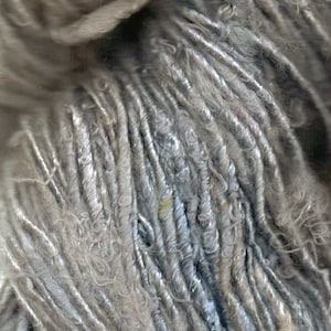 3 skeins Mango Moon Recycled Viscose 1207 Bluebell