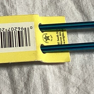Boye Size 4, 4.00mm, 14” aluminum straight needles