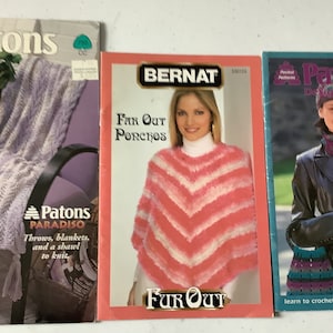 Collection of knitting and crochet patterns
