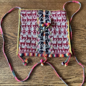 Handgewebte Wolltasche