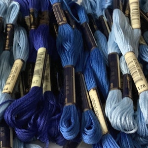 50 skeins embroidery floss