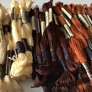 50 skeins embroidery floss