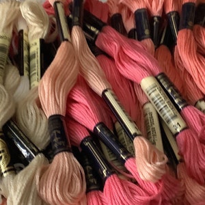 50 skeins embroidery floss