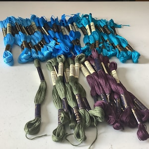 50 skeins embroidery floss