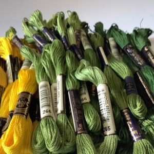 50 skeins embroidery floss