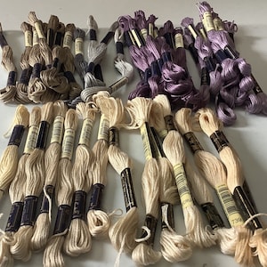 50 skeins embroidery floss
