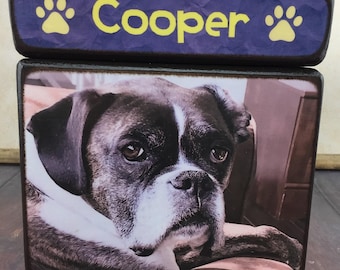 Custom Pet Urn, Personalized Pet Urn, Memorial Dog Urn