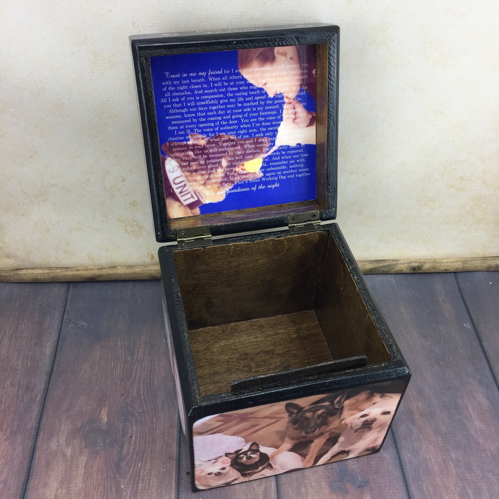 K9 Police Officer Urn Police Urn Dog Urn for Ashes Etsy UK