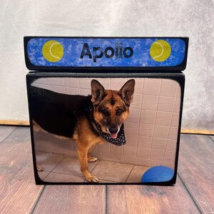 Pet Urn for dogs, Large dog Urn, Pet Urn Box, Wood Pet Urn