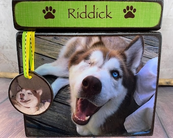 Pet Urn for Dogs, Personalized Pet Urn, Custom Dog Urn for ashes, Size Large