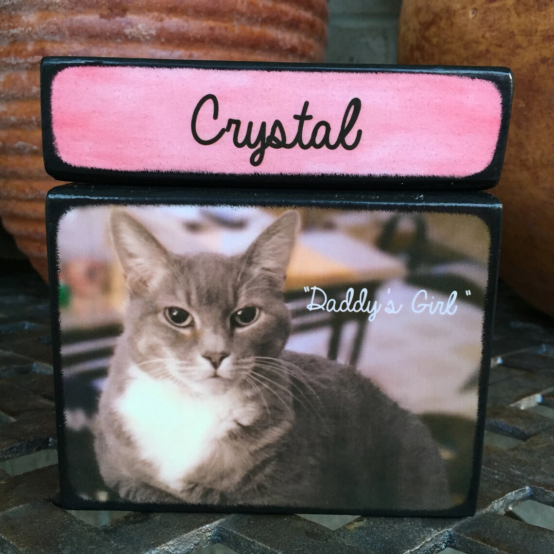 Cat Urn Pet Urn for cats Cat urn with picture Cat Urn for Etsy