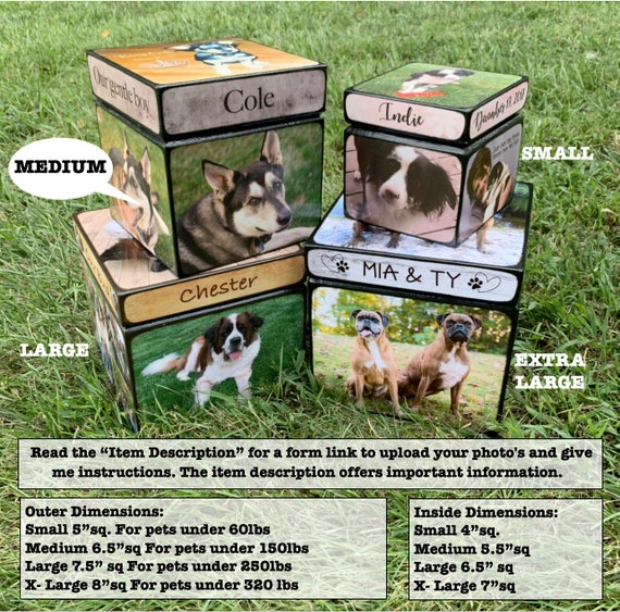 extra large dog urns