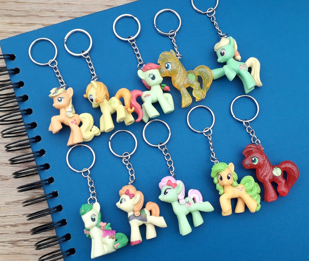 Mlp Key Rings My Little Pony FIM Handmade Upcycled Blind Bag Figure Bag Charm Various ...