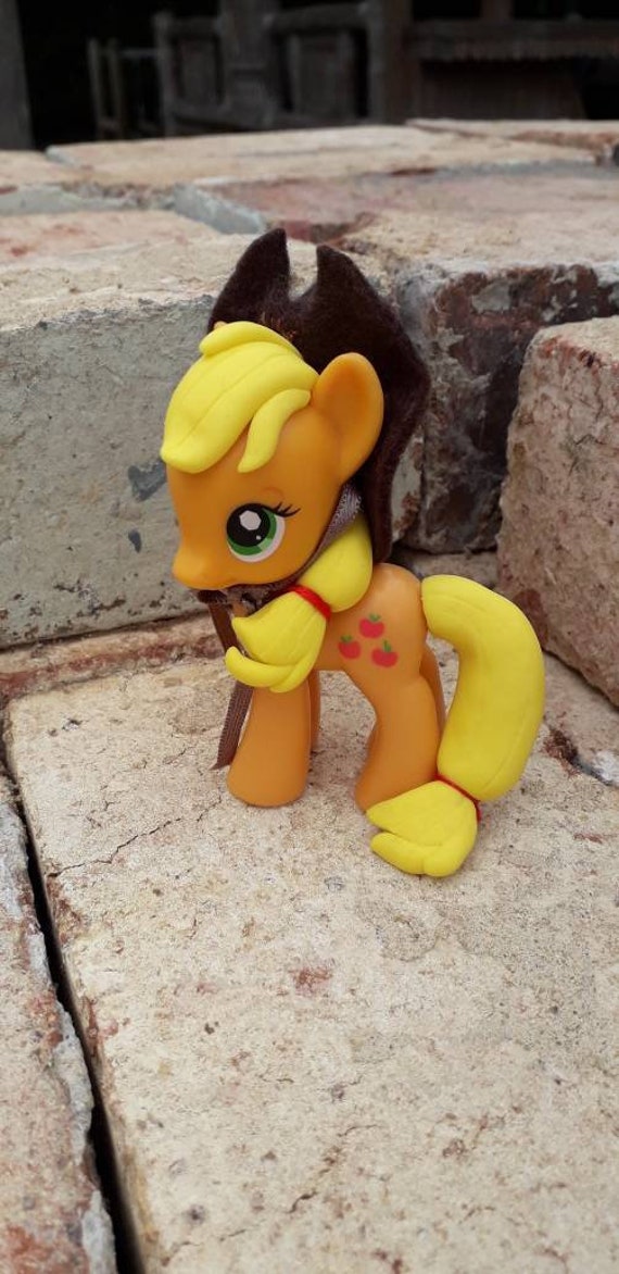 Custom My little Pony Applejack AJ with Applejack pillow | Etsy