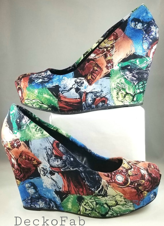 custom avengers shoes