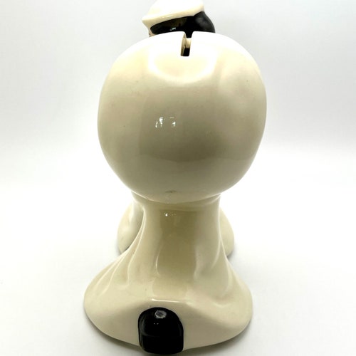 The Seaman's Bank for shops Savings WWII Ceramic Sailor Coin Bank Piggy Bank Money Bag