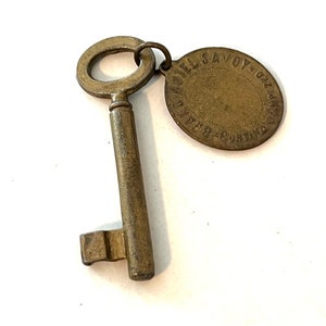 Vintage Grand Hotel Savoy Skeleton Key, Cortina D’Ampezzo, Room 110