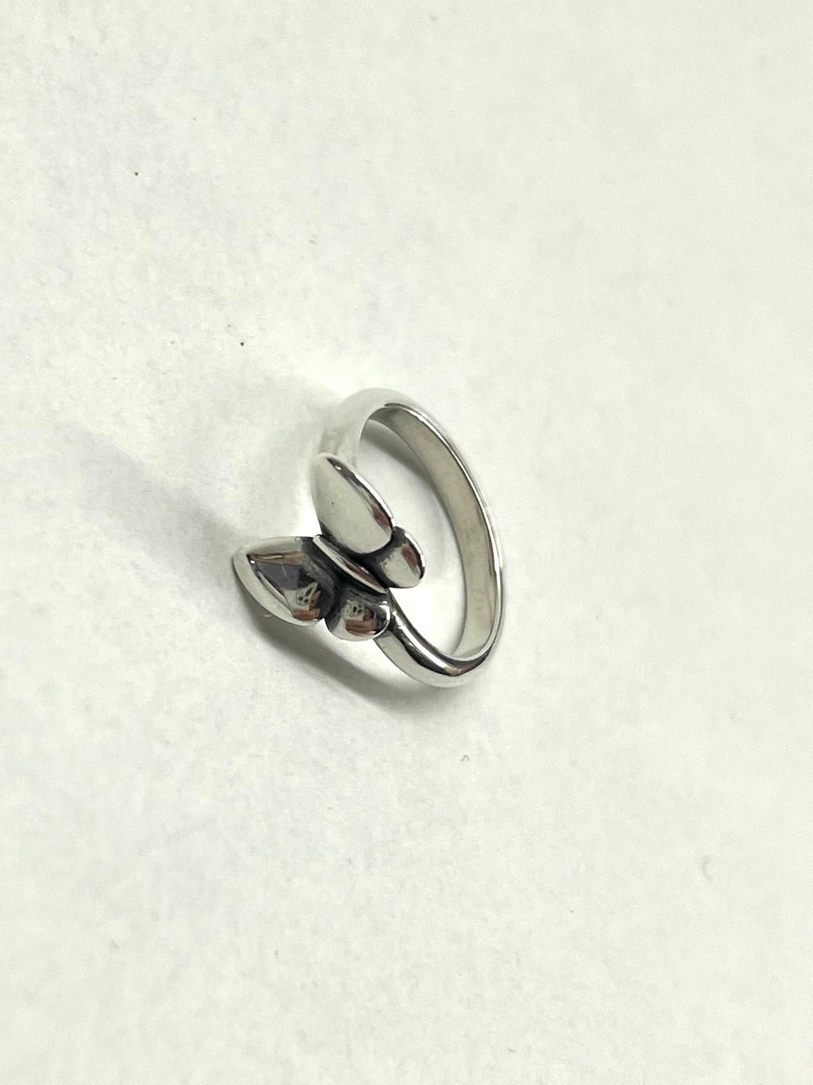 Retired James Avery Sterling Silver Butterfly Ring Small Size 5