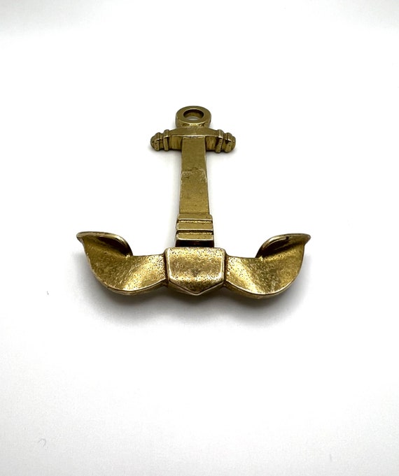 Vintage Brass Male Bust Corkscrew Age of Sail Man