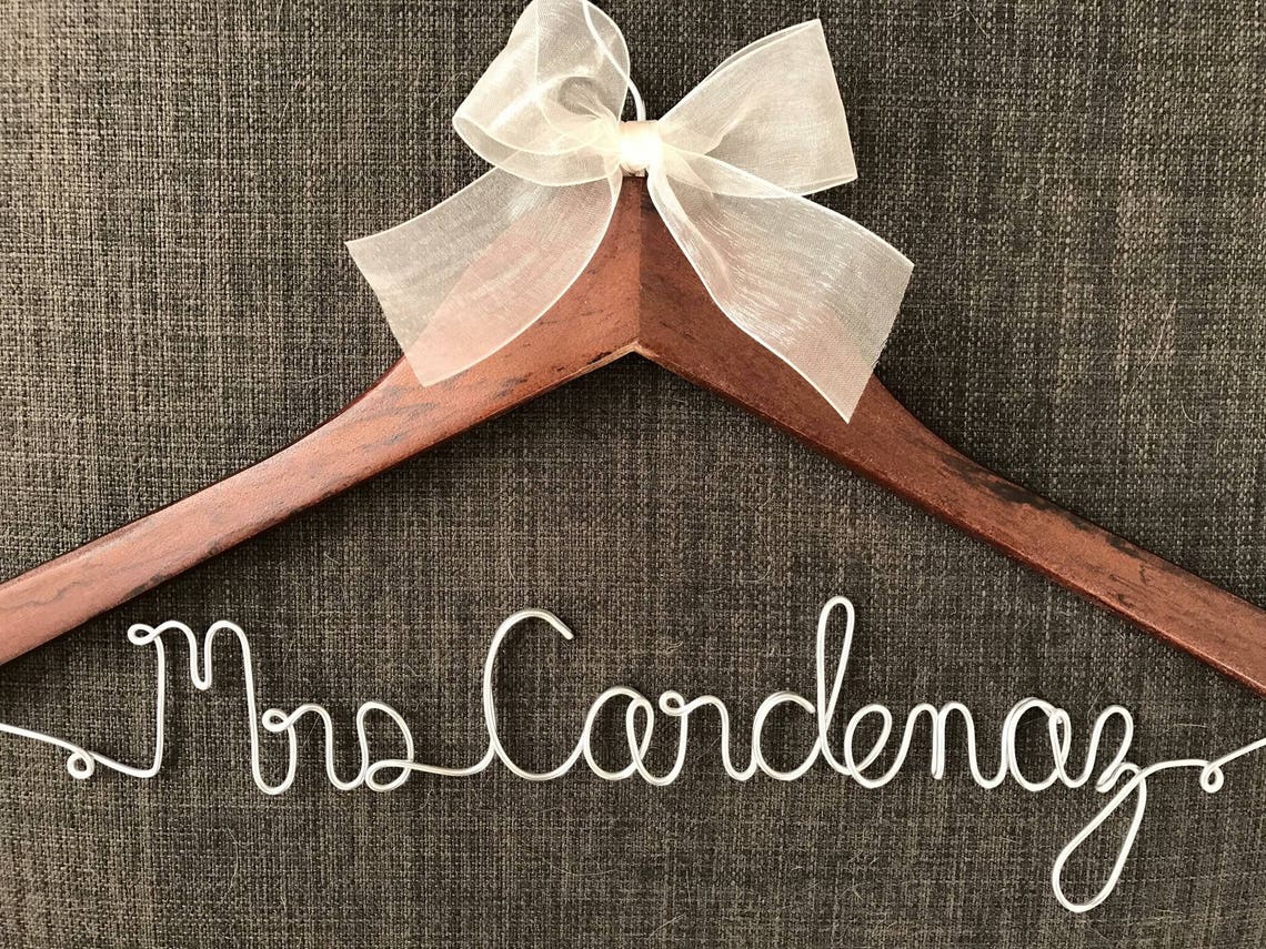 Personalized Hangers Etsy