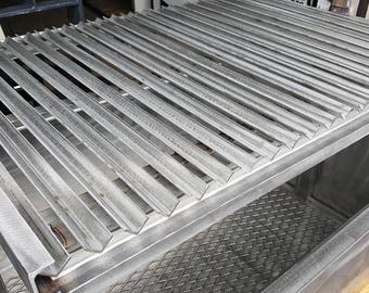 grill argentine parrilla grate stainless bbq diy grates brick jd fire maria argentina pit asado round metal