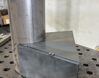 BBQ Smoker Rauchabzugskit zum Anschweißen für 6 &quot;Rohr 250-500