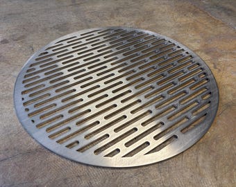 Kamado Joe Big Joe Grillrost Ersatz Edelstahl geteilte Hälfte 60 cm