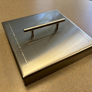 Stainless Steel Half Size Griddle Cover 10x9x2