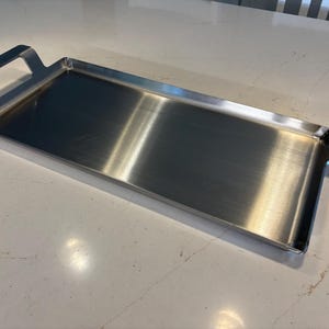 Stainless Griddle Cooktop 10x18 surface