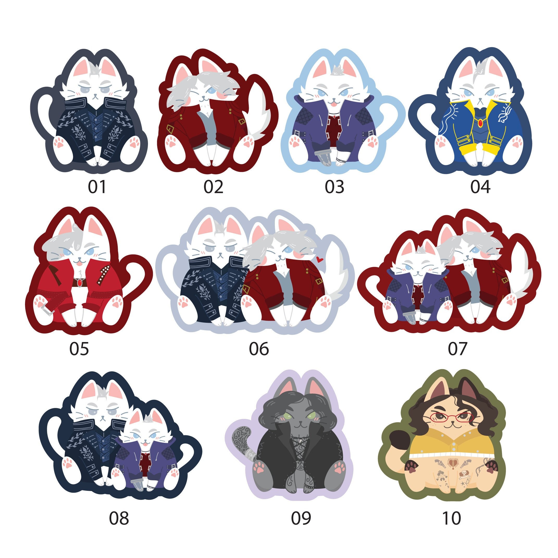 Devil May Cry Stickers | Series 1