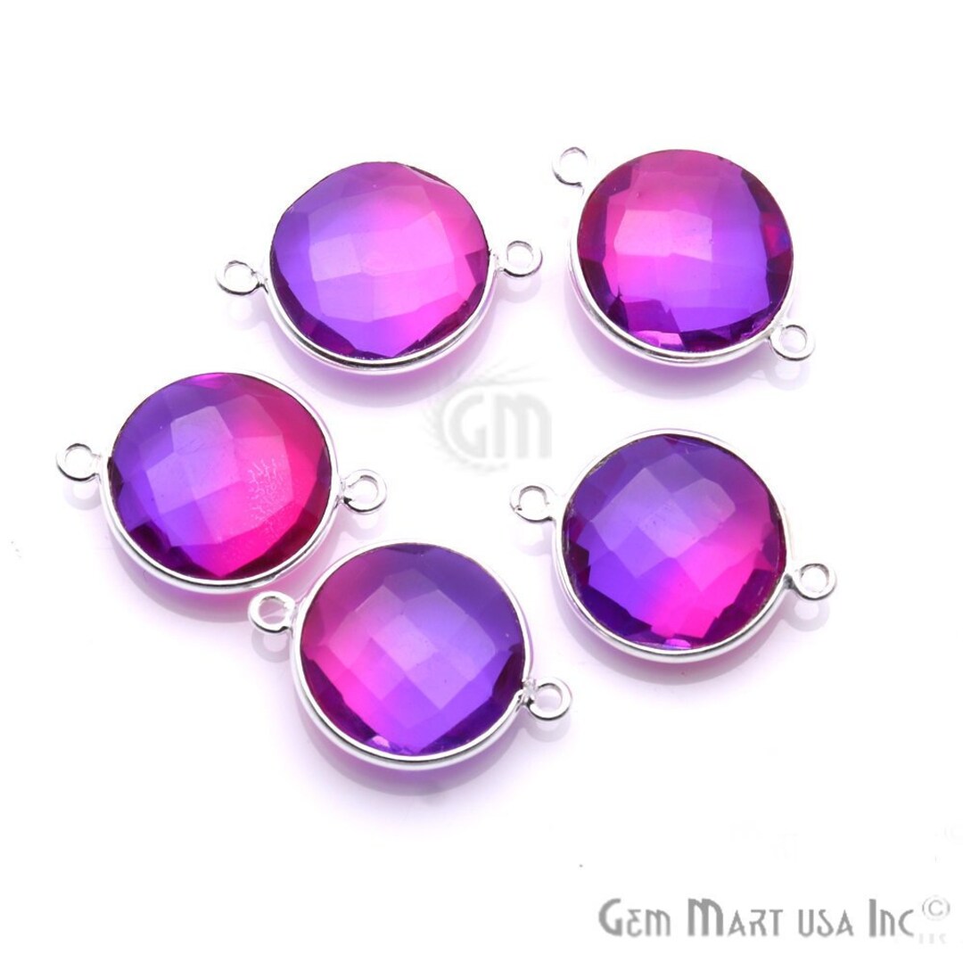 ピンククォーツ、クリスタルクォーツ、オーラクォーツ、ダブレット