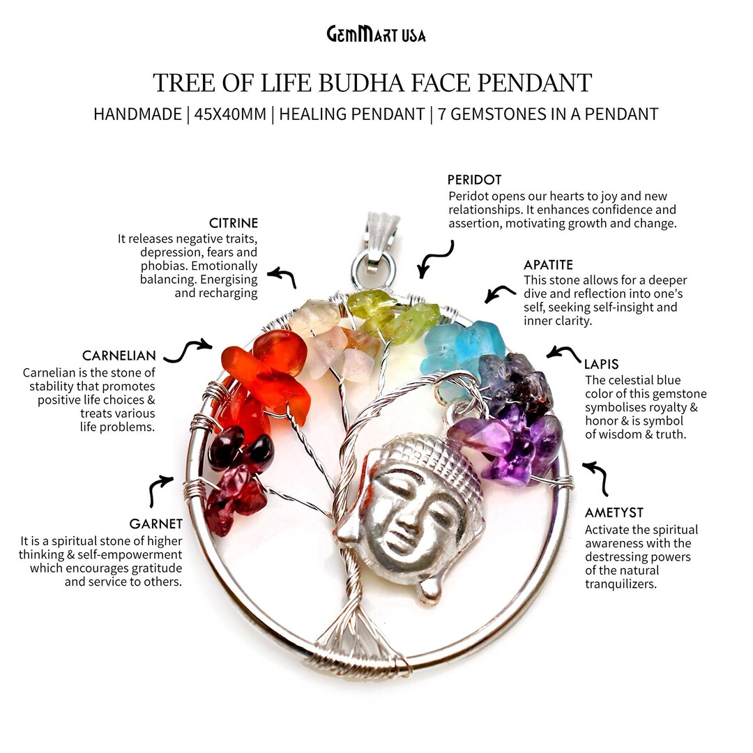 thumbnail image 2 of Crystal Tree Of Life With Butterfly. Healing Crystal 2 of 11