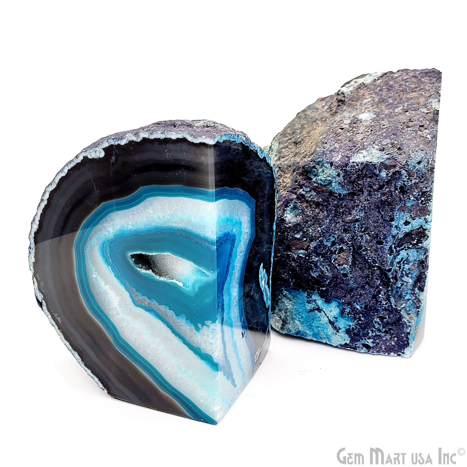 agate bookends agate bookends