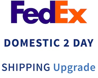 Domestic FedEx 2 Day Delivery Shipping Upgrade