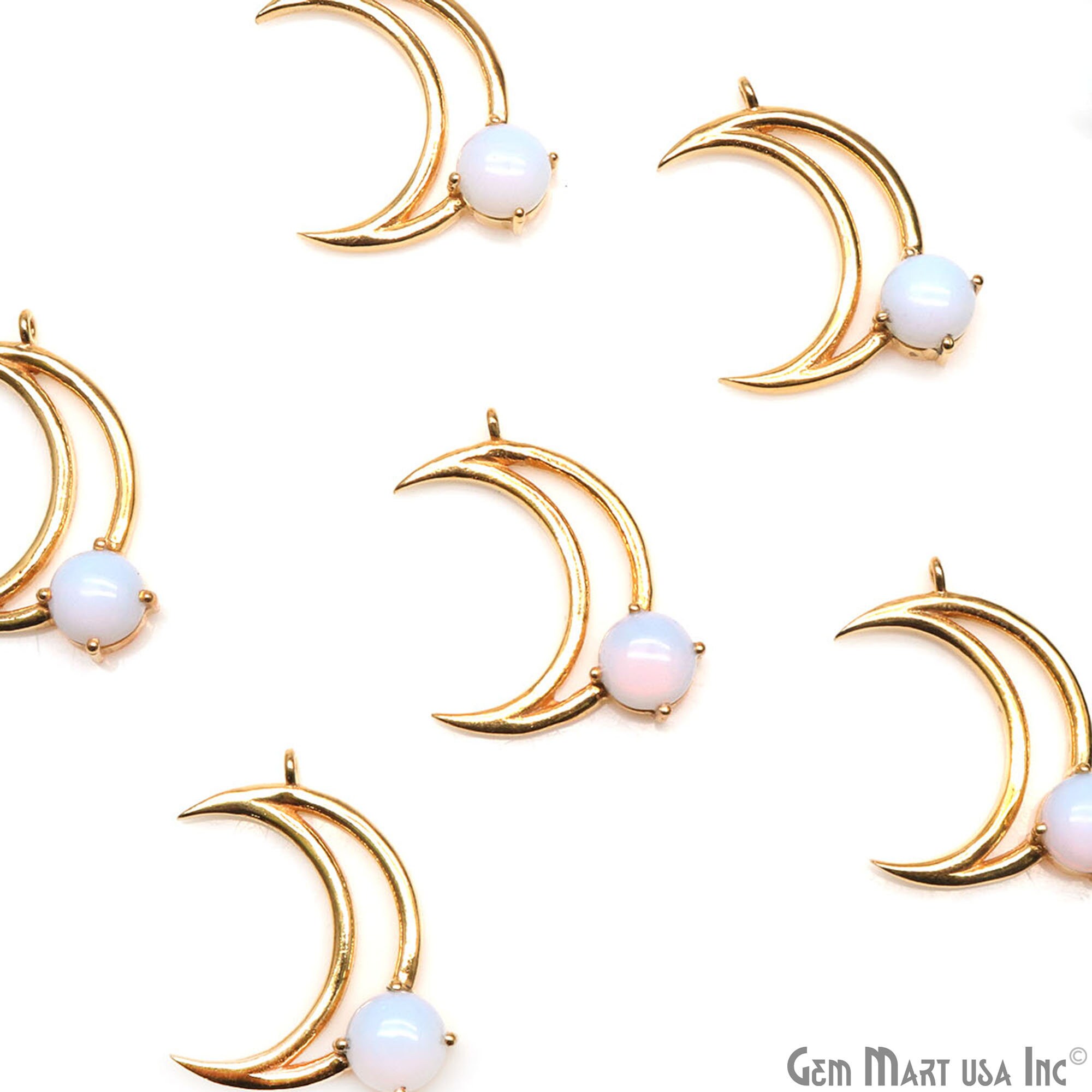 moon☪︎ 0.16ct Diamond Crescent Moon Necklace - 14K Rose Gold, 18