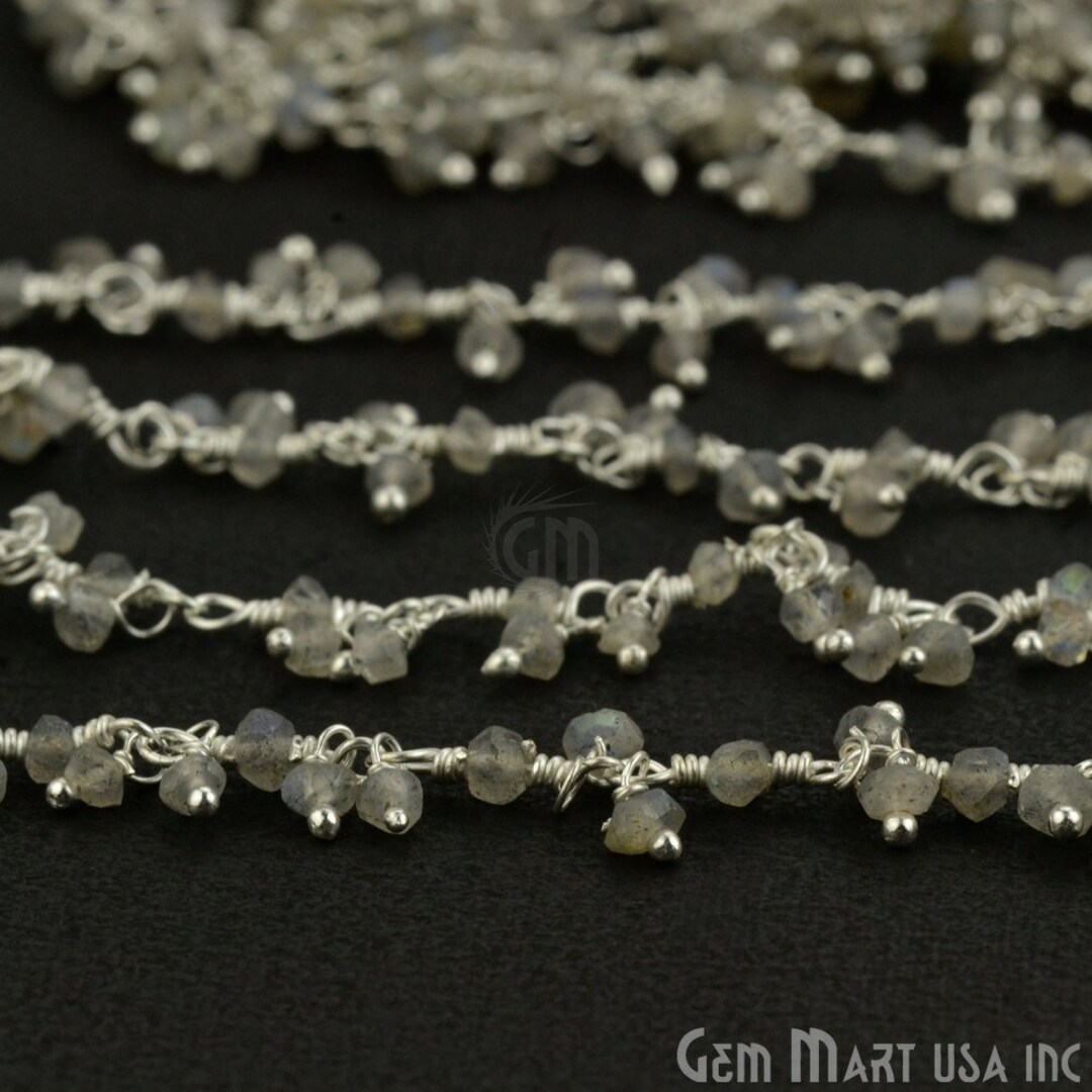 SODIAL 2 Meter Versilberte Kette – Perfekt Für DIY-Schmuck, Näharbeiten & Kunstprojekte