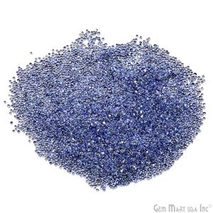 Tanzanite Round Gemstone, 2.5-3mm, 10+ Carats, 100% Natural Faceted Loose Gems, December Birthstone, GemMartUSA (TZ-60001)