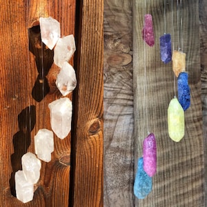 Agate Slice Wind Chime, Natural Gemstone Wind Chime, Garden Décor, Home Décor, Melodic Tones, GemMartUSA (WIND)