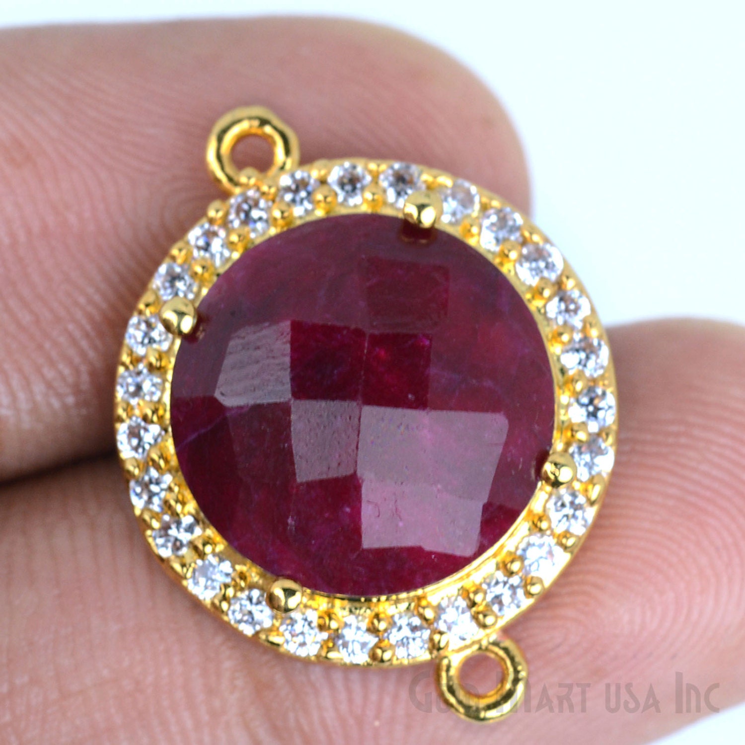 法螺貝　ＮＯ−５９
ホラ貝、和楽器、和太鼓、修験道 ルビー コネクタ、キュービックジルコニア パヴェ コネクタ、14