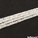 Rainbow Moonstone Rondelle Beads, 3-4mm Micro Faceted Beds Strand, 13' Length AAA Quality, Blue Luster, GemMartUSA (RLRM-70002) 