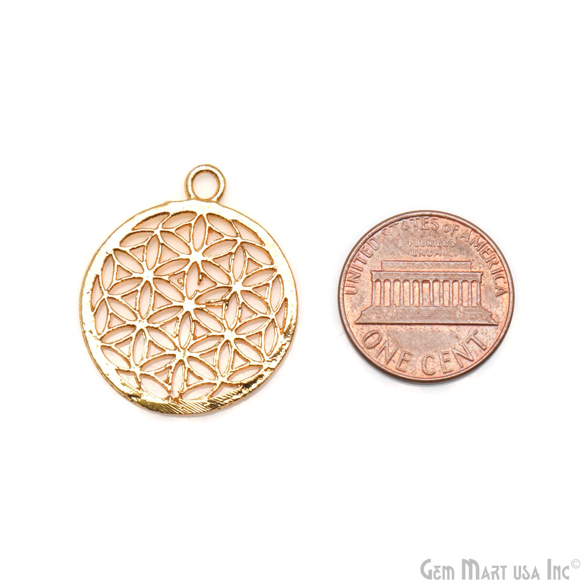 Gold Flower Findings, Filigree Flower Findings, Findings