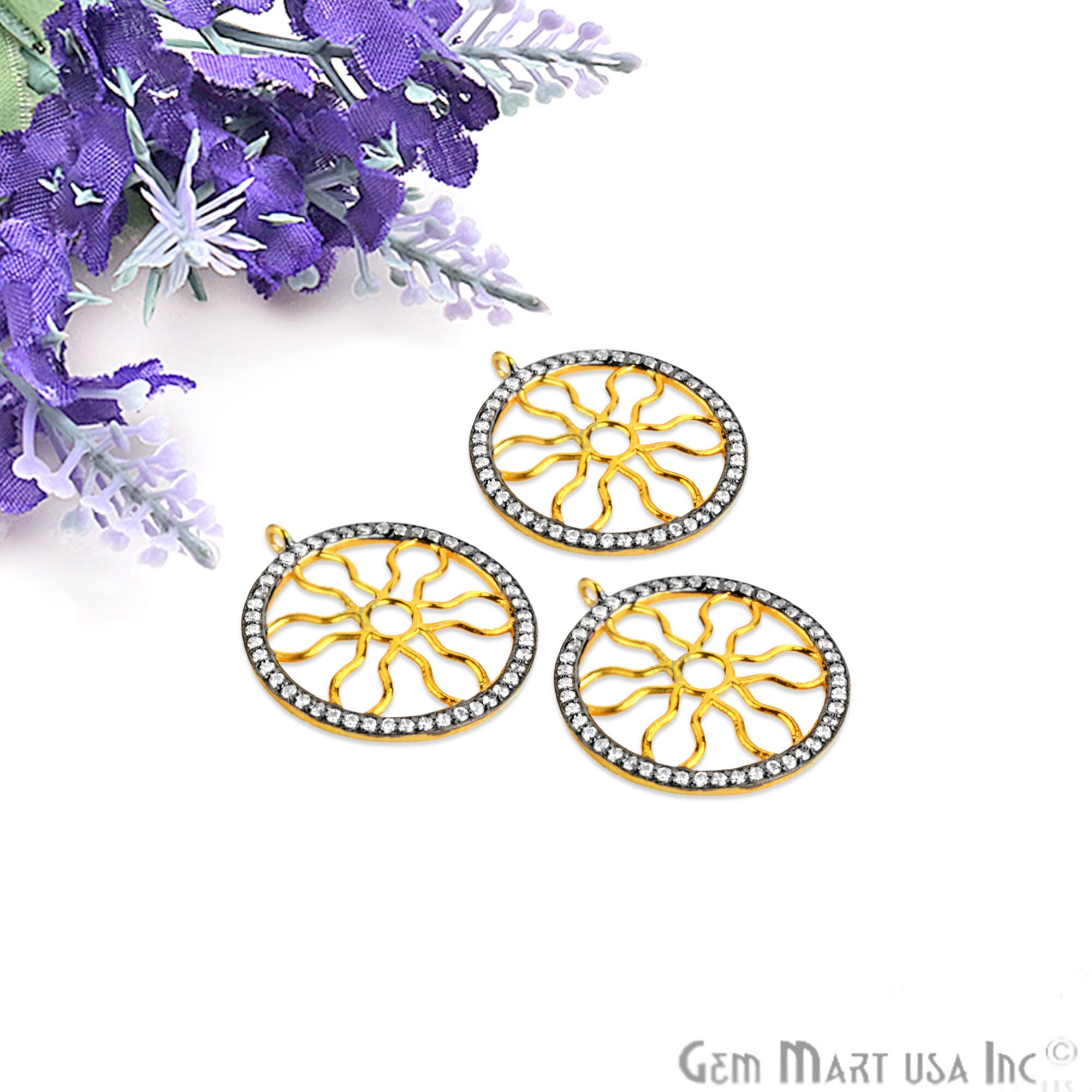 MHT ブリオレットチャーム ブリオレットカットダイヤモンド - jewelry BAULETTO