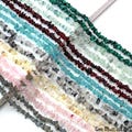 Natural Chip Beads, 34 Inch, Genuine Chip Strands, Drilled Strung Nugget Beads, 3-7mm, Polished, GemMartUSA (70001)